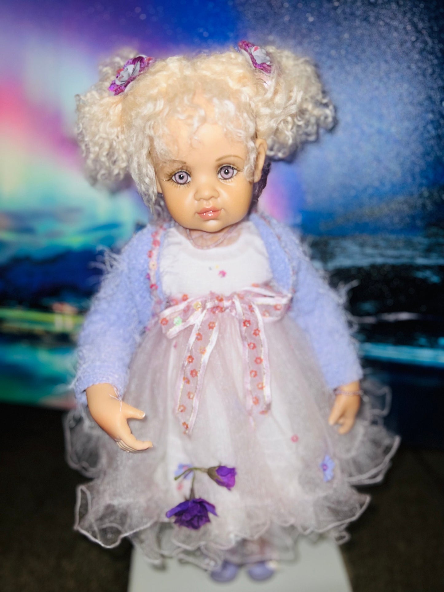 Serena the Haunted Doll: Pleiadian Alien for Positive Energy and Spiritual Guidance