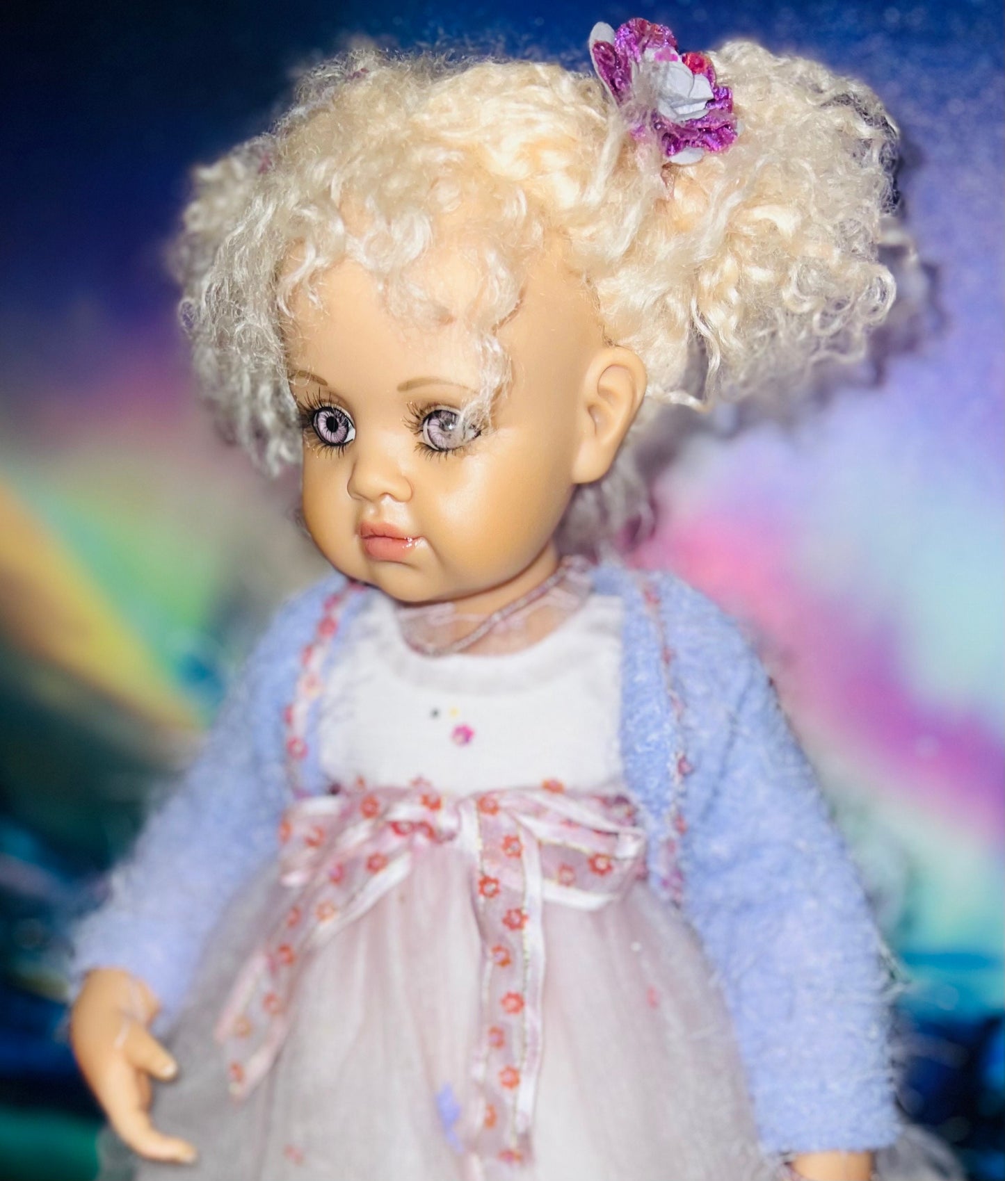 Serena the Haunted Doll: Pleiadian Alien for Positive Energy and Spiritual Guidance