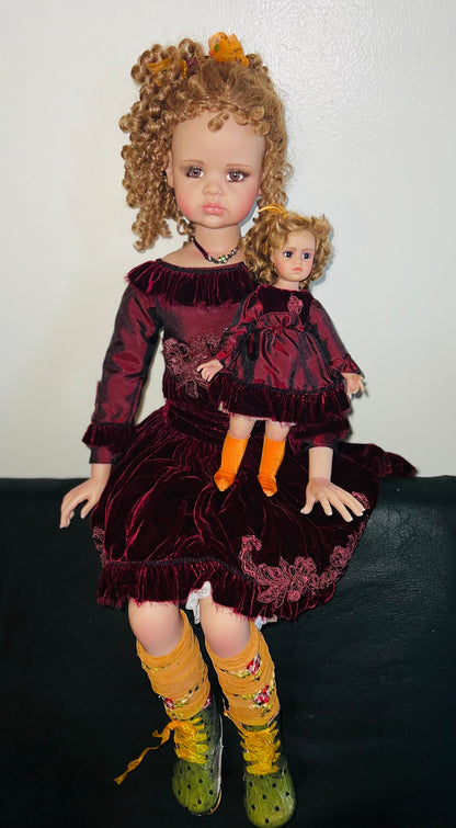 ACTIVE- Haunted Doll Shelby-Protective Rare- Positive Energy-Highly Active-RARE-Open Third Eye,Paranormal,lifesize