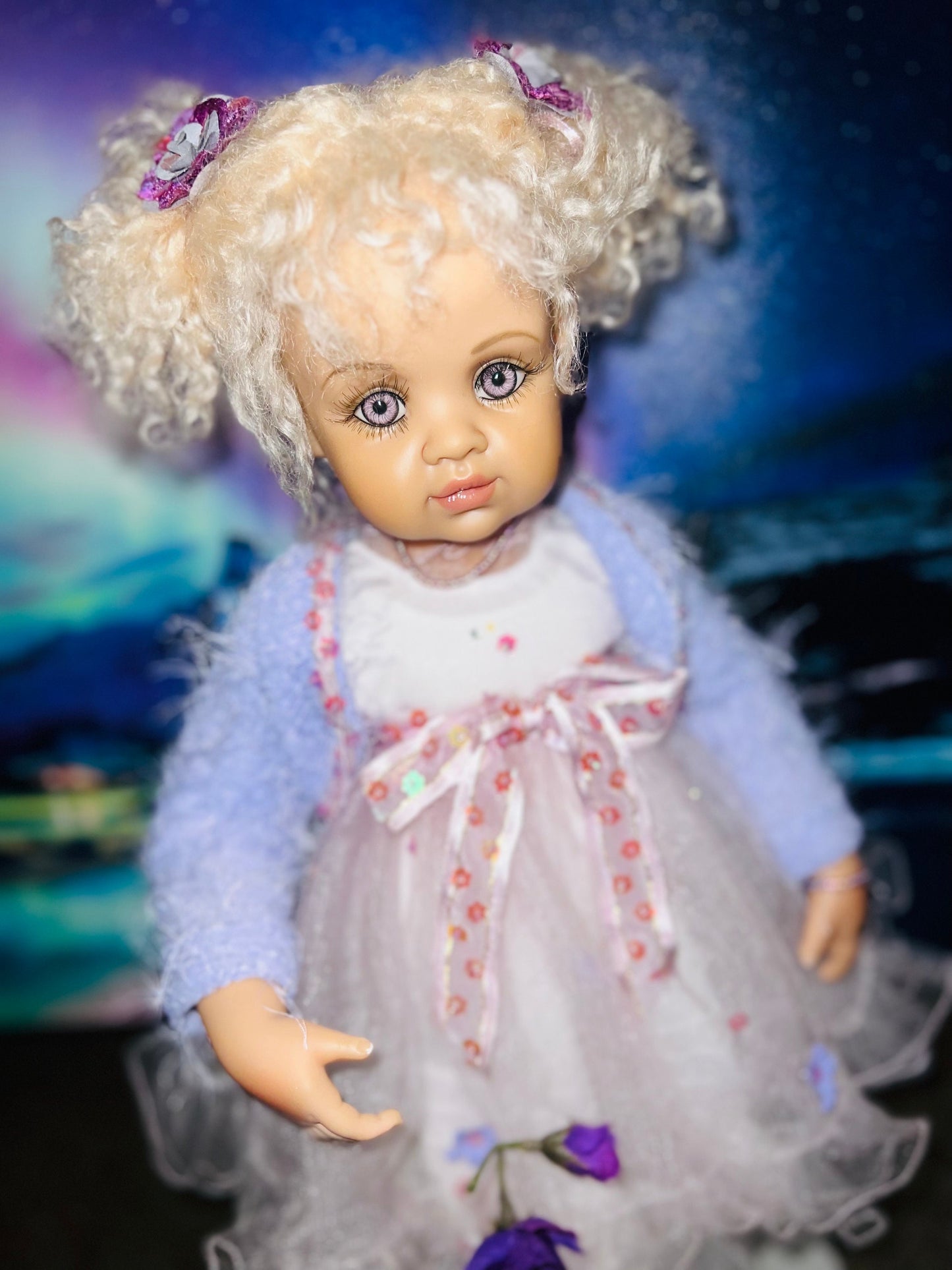 Serena the Haunted Doll: Pleiadian Alien for Positive Energy and Spiritual Guidance