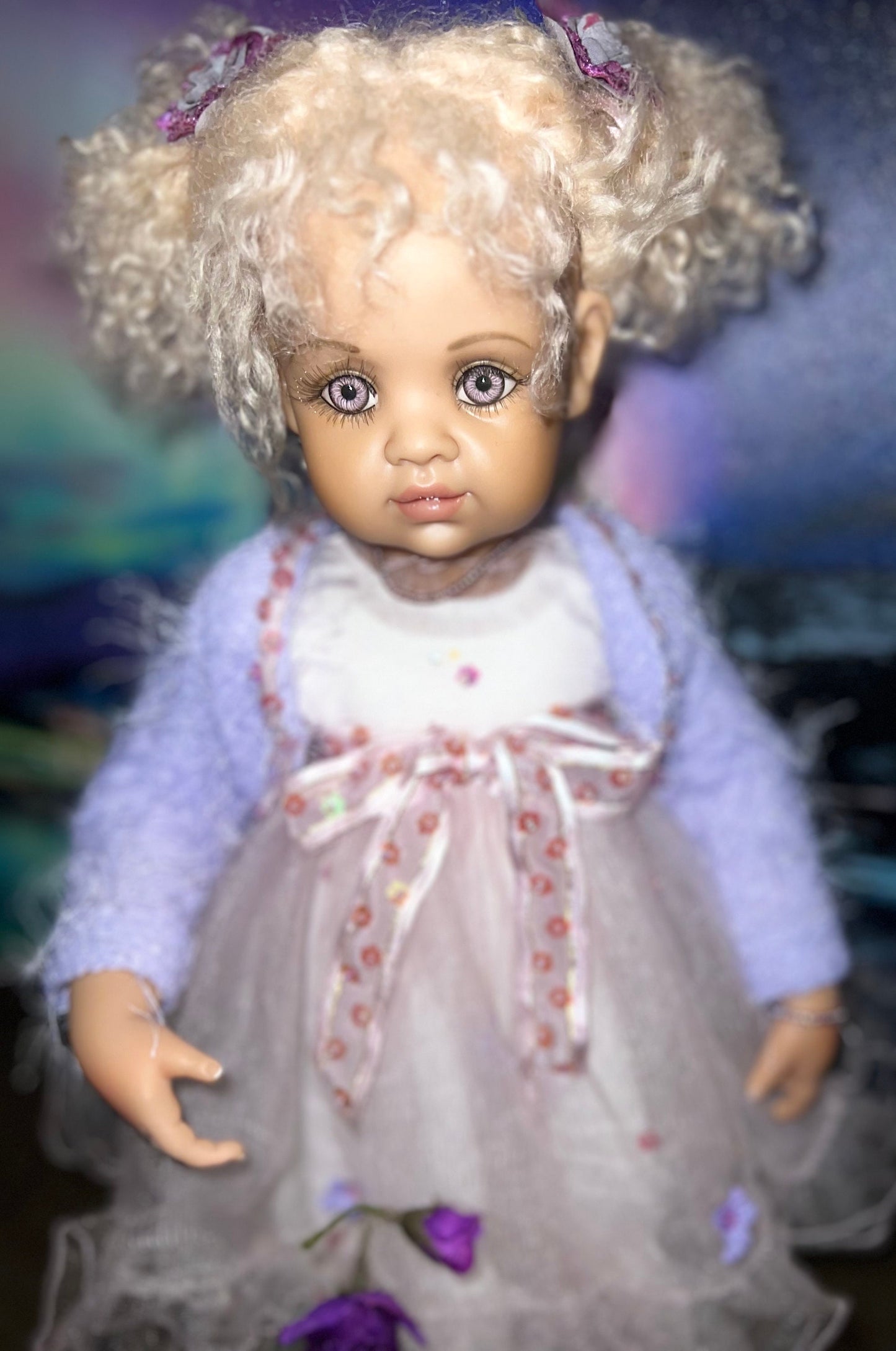 Serena the Haunted Doll: Pleiadian Alien for Positive Energy and Spiritual Guidance