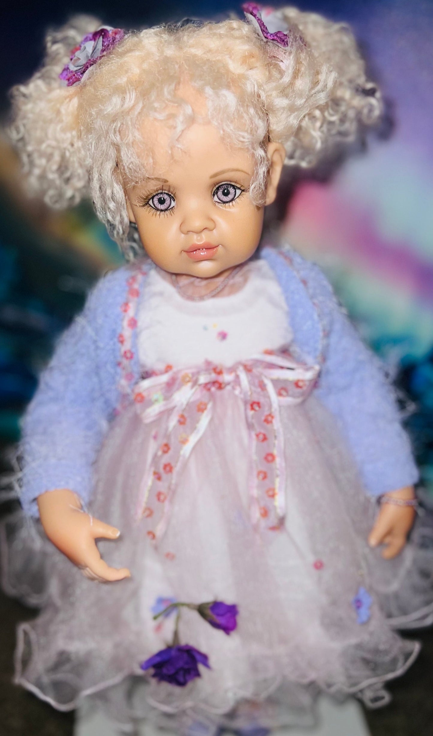 Serena the Haunted Doll: Pleiadian Alien for Positive Energy and Spiritual Guidance