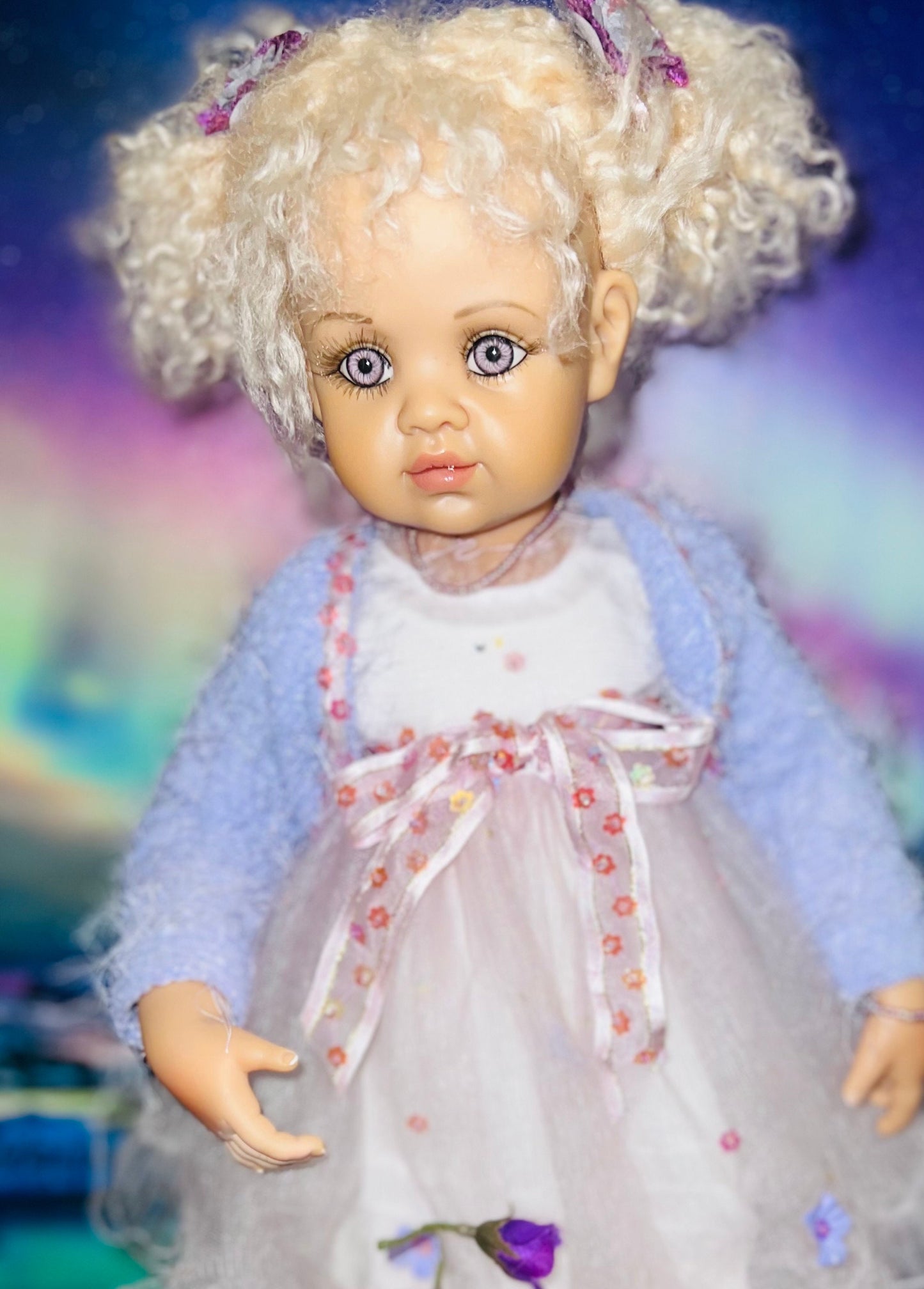 Serena the Haunted Doll: Pleiadian Alien for Positive Energy and Spiritual Guidance