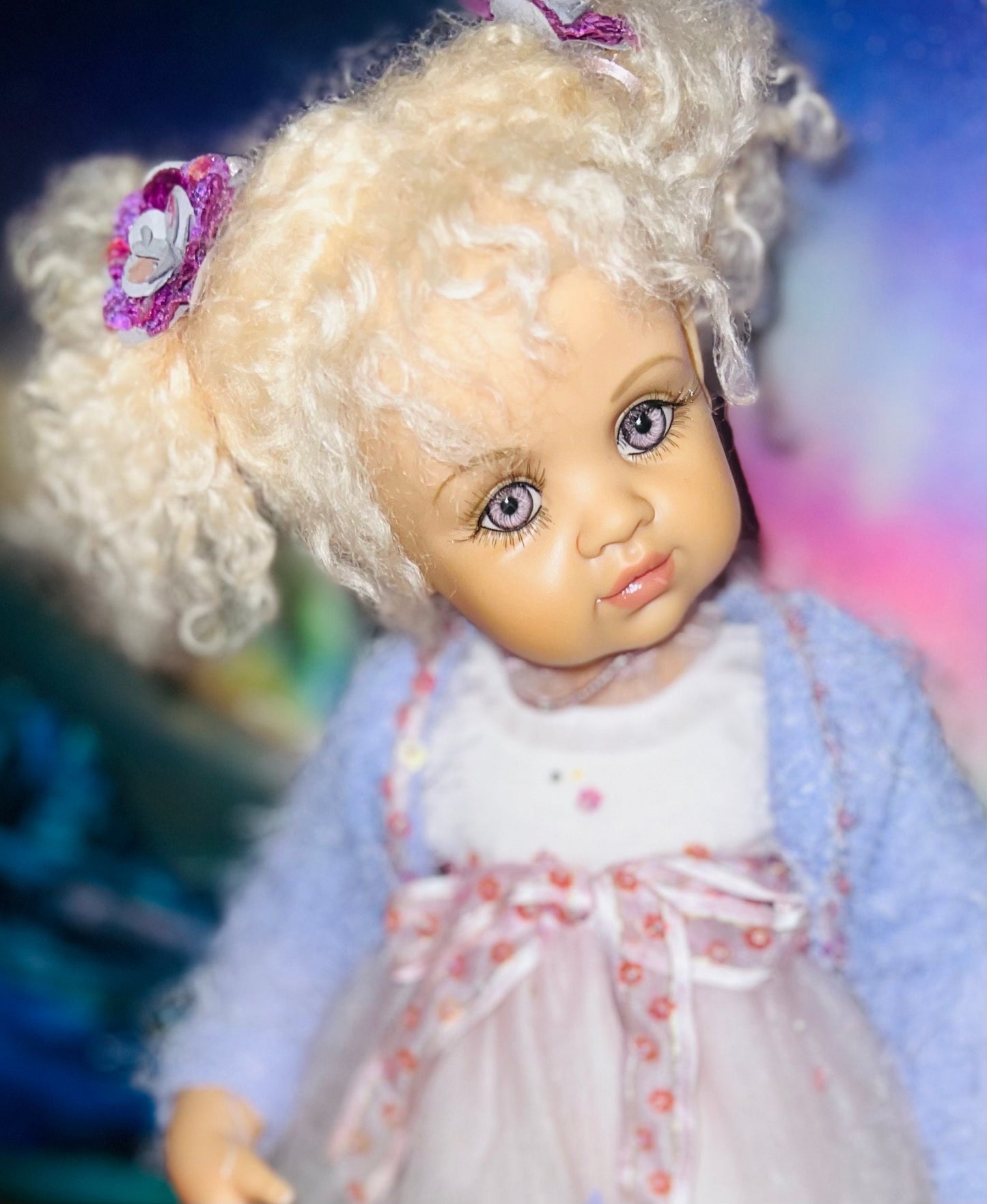 Serena the Haunted Doll: Pleiadian Alien for Positive Energy and Spiritual Guidance