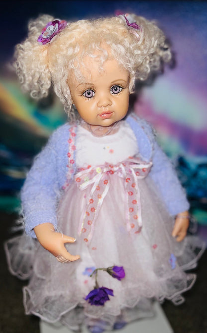 Serena the Haunted Doll: Pleiadian Alien for Positive Energy and Spiritual Guidance