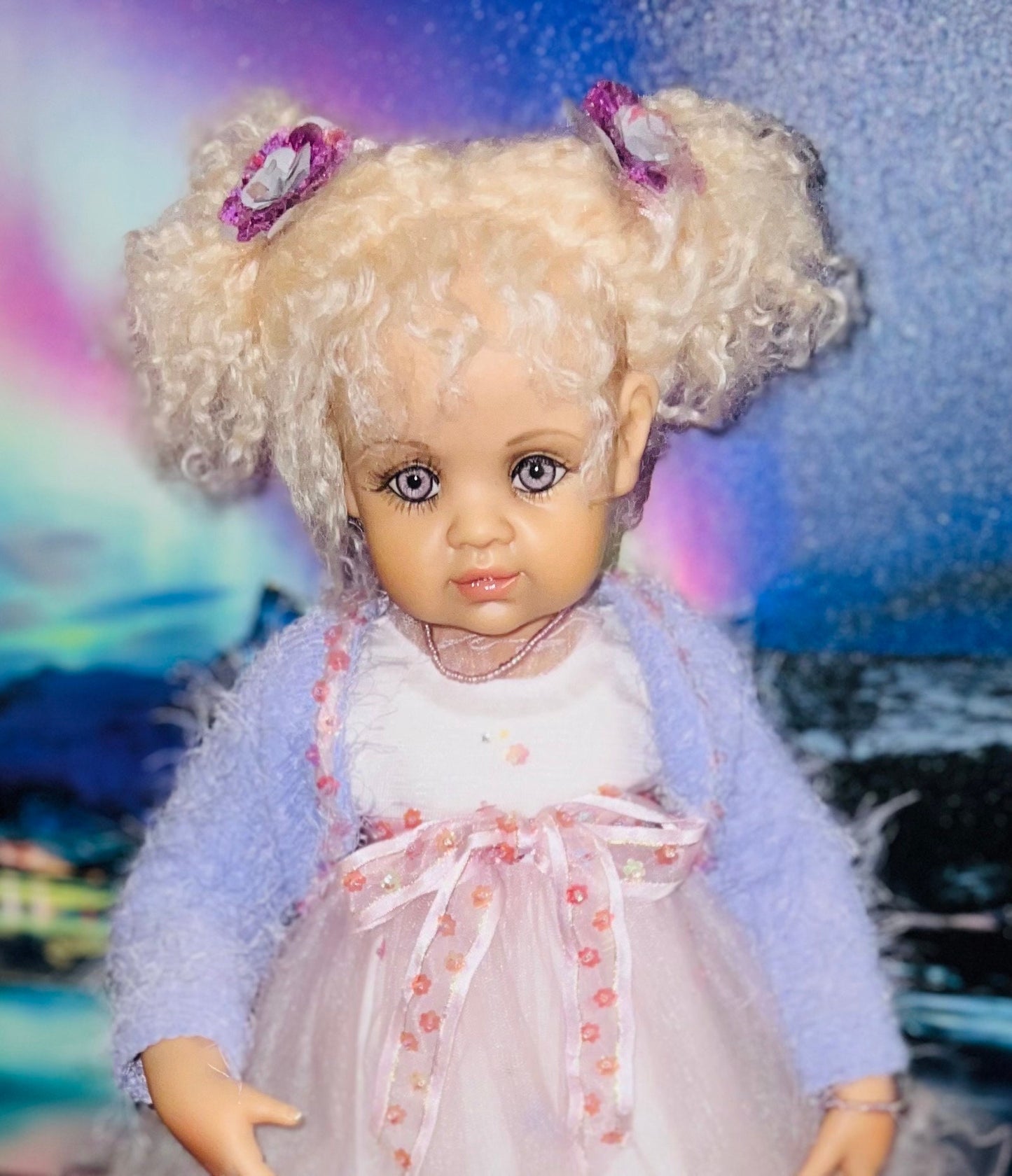 Serena the Haunted Doll: Pleiadian Alien for Positive Energy and Spiritual Guidance