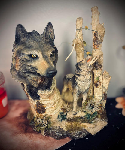 Haunted Doll- Wolf Spirit- Protective- Astral Travel-Third Eye Opening- Active