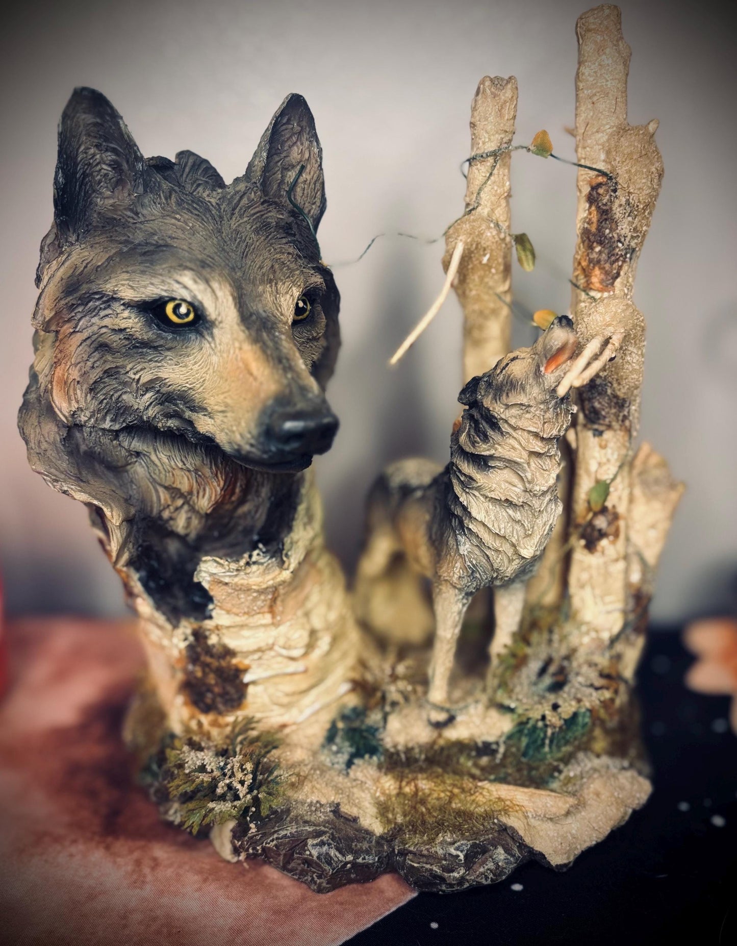 Haunted Doll- Wolf Spirit- Protective- Astral Travel-Third Eye Opening- Active