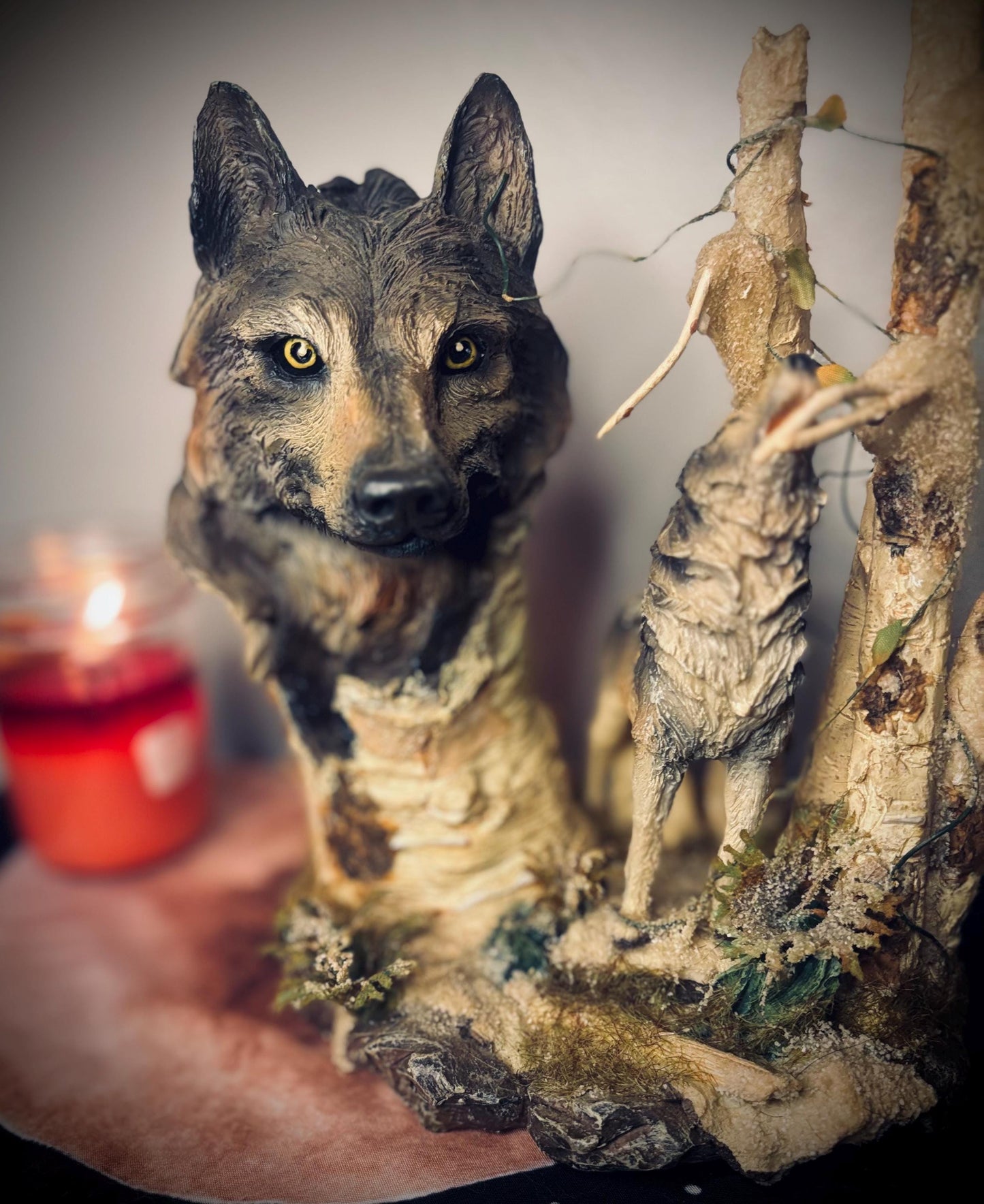 Haunted Doll- Wolf Spirit- Protective- Astral Travel-Third Eye Opening- Active