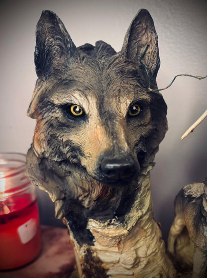 Haunted Doll- Wolf Spirit- Protective- Astral Travel-Third Eye Opening- Active