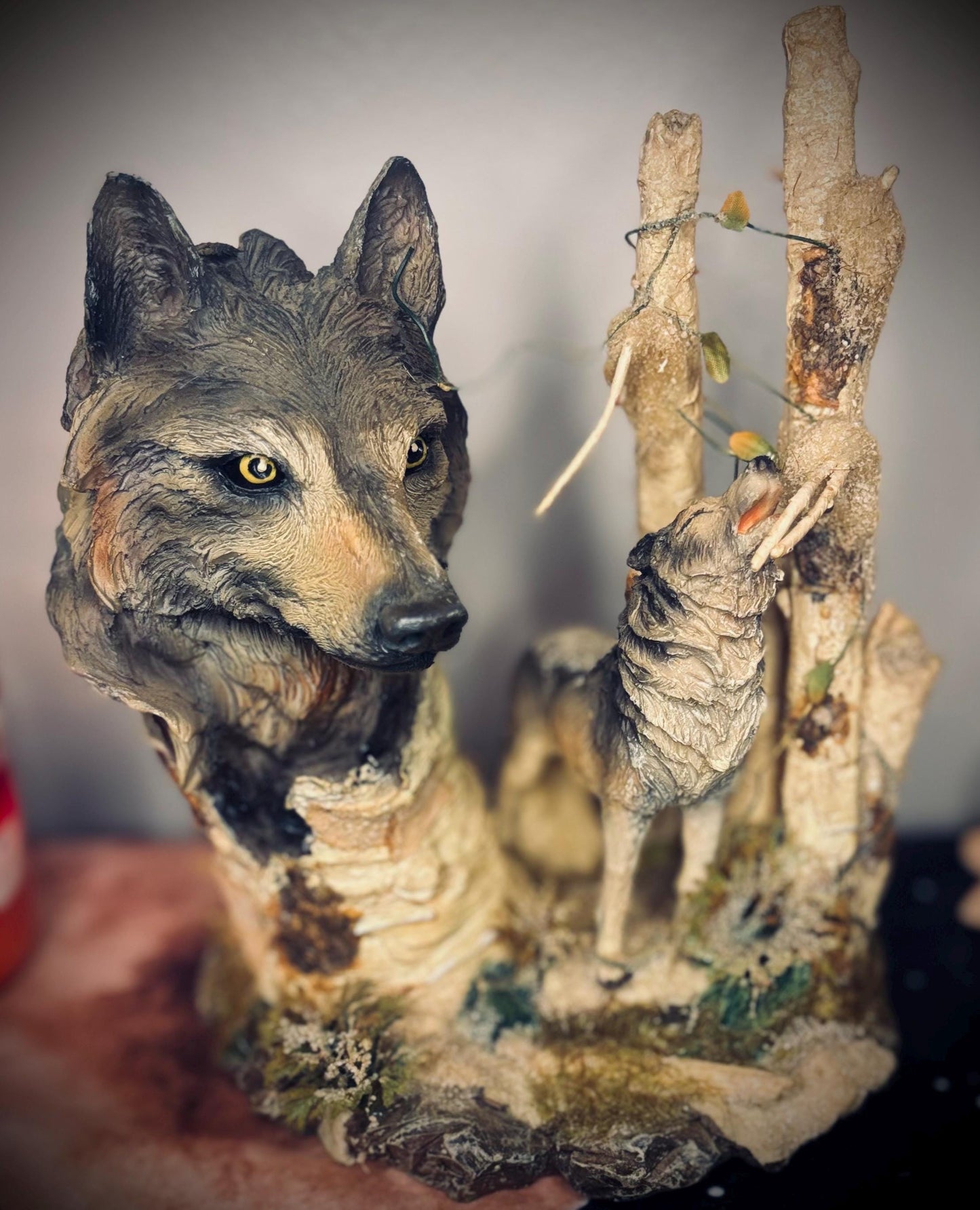 Haunted Doll- Wolf Spirit- Protective- Astral Travel-Third Eye Opening- Active