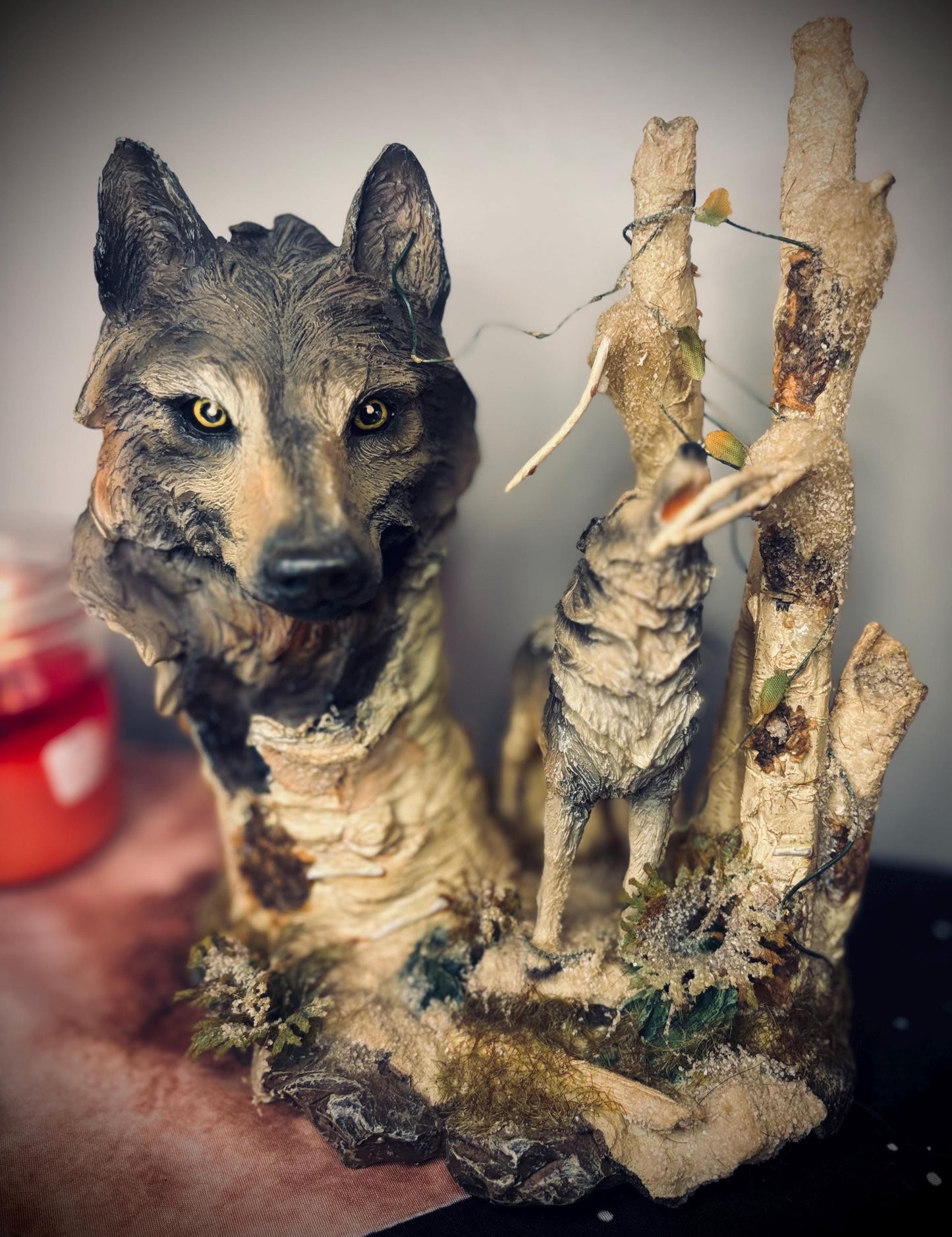 Haunted Doll- Wolf Spirit- Protective- Astral Travel-Third Eye Opening- Active