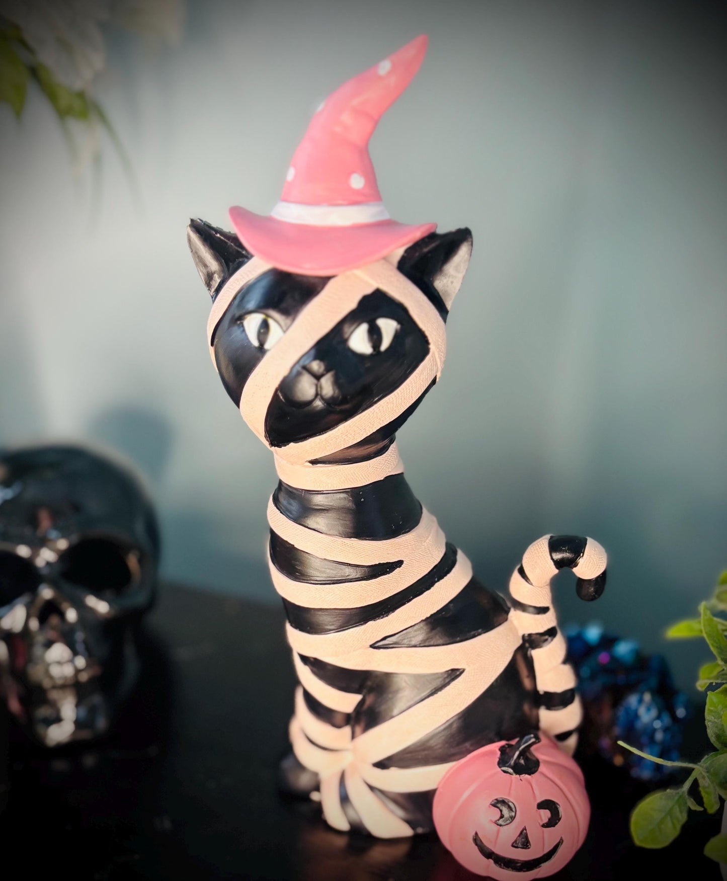 Haunted Doll Familiar Cat- Spirit Items- Paranormal Objects - Haunted Animals