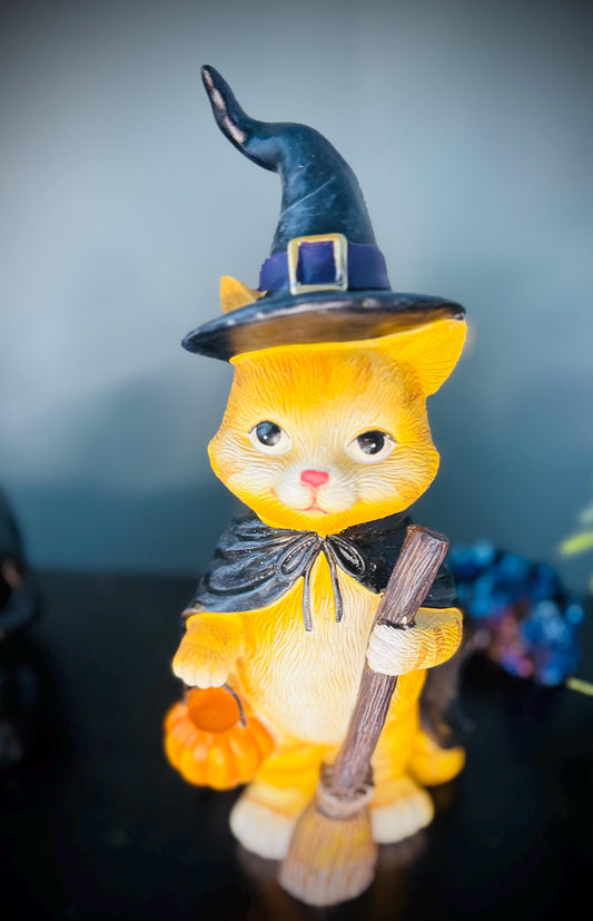 Haunted Doll Familiar Cat- Spirit Items- Paranormal Objects - Haunted Animals