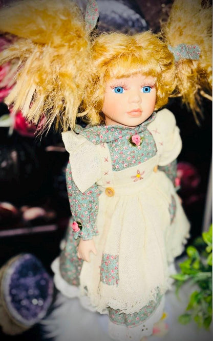 Haunted Doll Madeline- Blue Avian Star Seed- Very Active Intergalactic Being