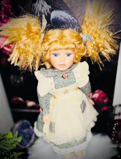 Haunted Doll Madeline- Blue Avian Star Seed- Very Active Intergalactic Being