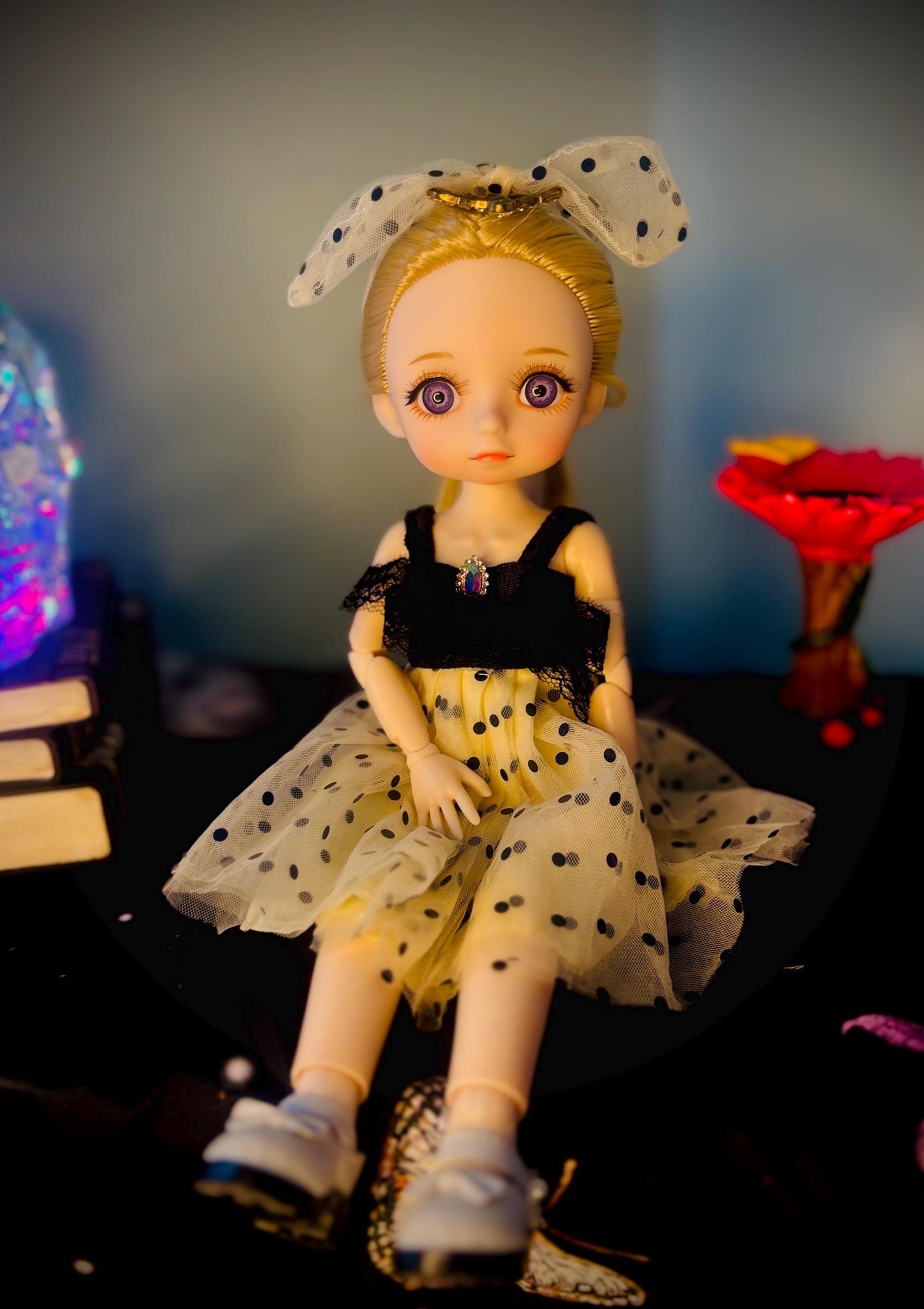 Haunted Doll- BJD- Art Witch- Paranormal Spirit- Positive Energy- BJD Doll