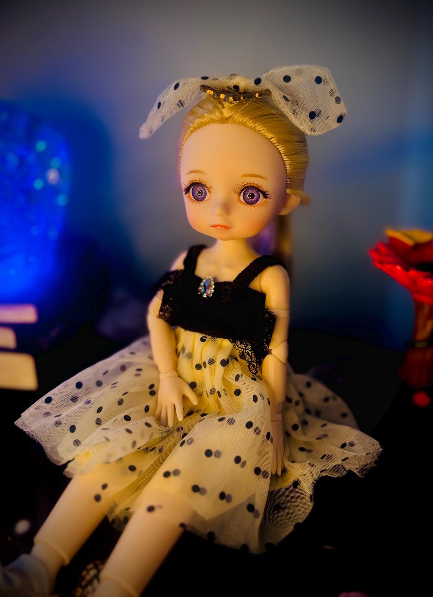 Haunted Doll- BJD- Art Witch- Paranormal Spirit- Positive Energy- BJD Doll