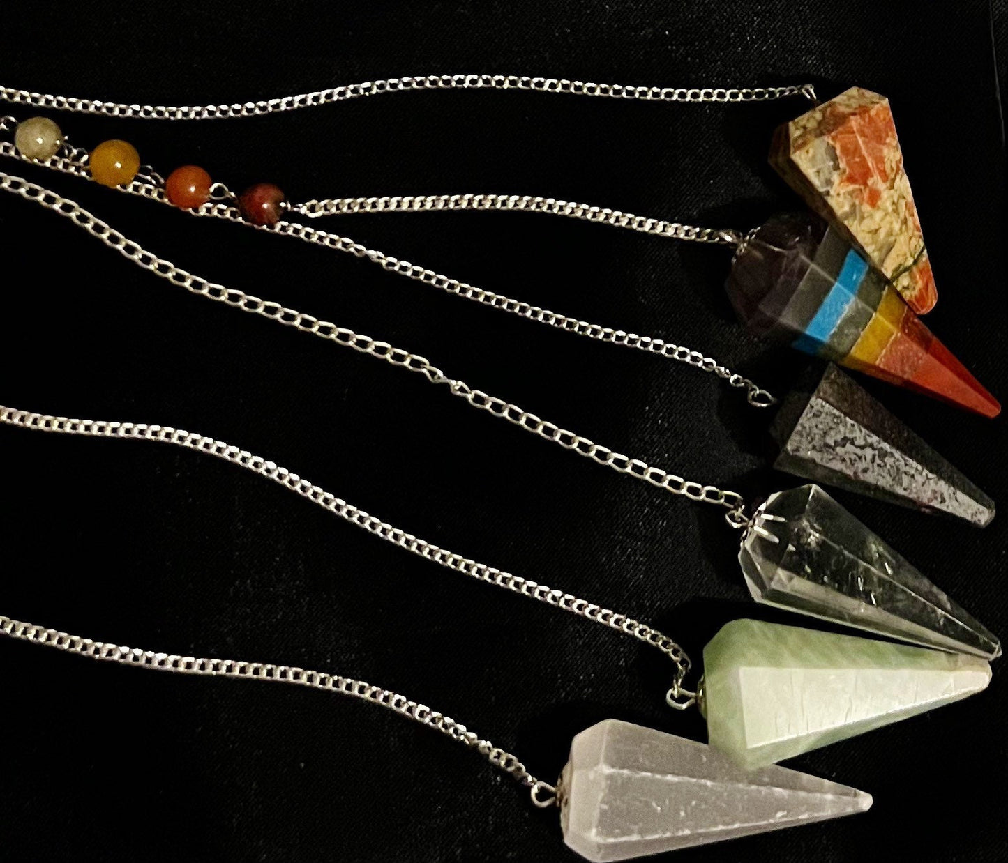 Crystal Pendulum. Divination Tool. Spirit communication.