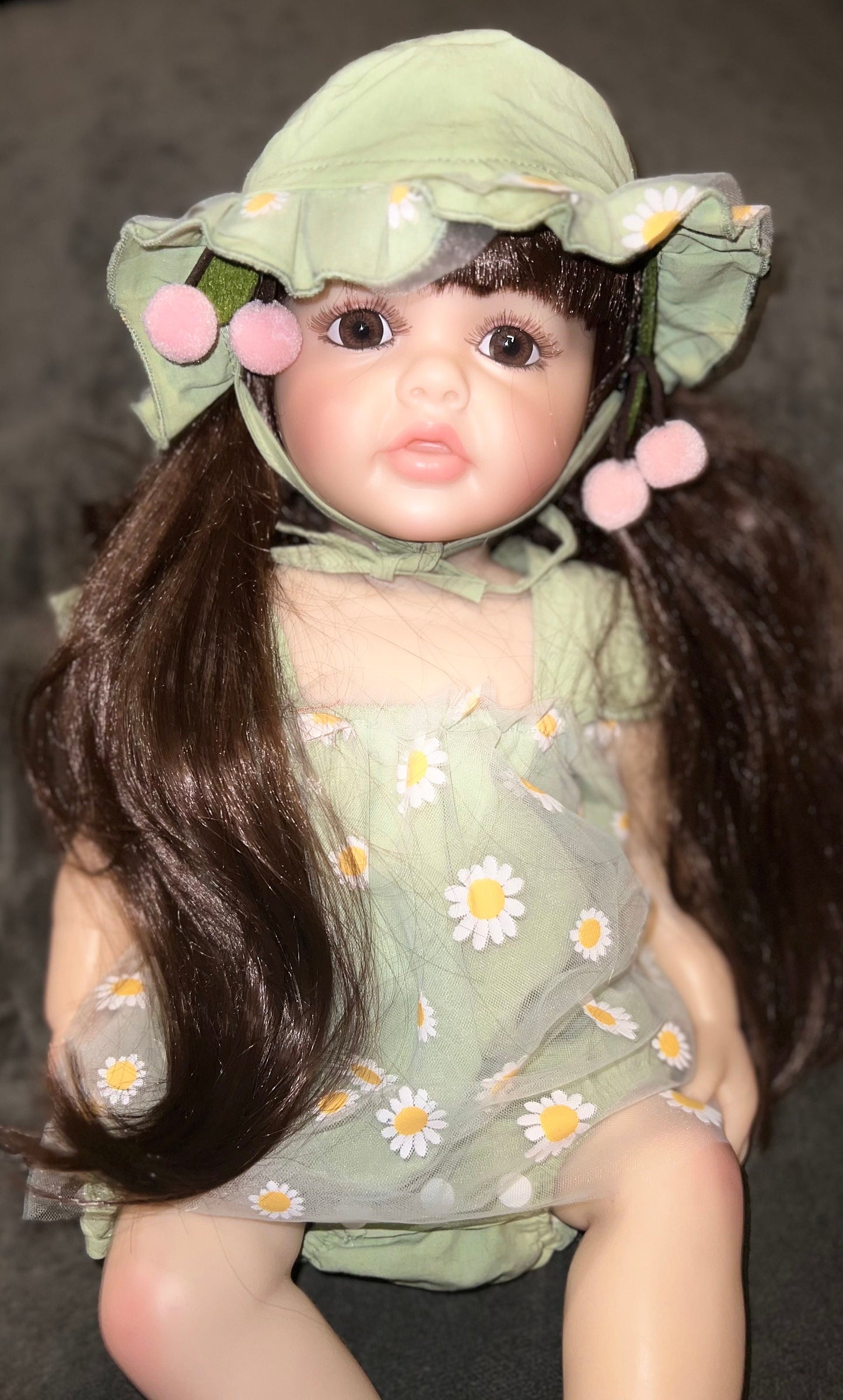 Haunted Dolls child Carli. Realistic baby doll. Positive Energy. Reborn