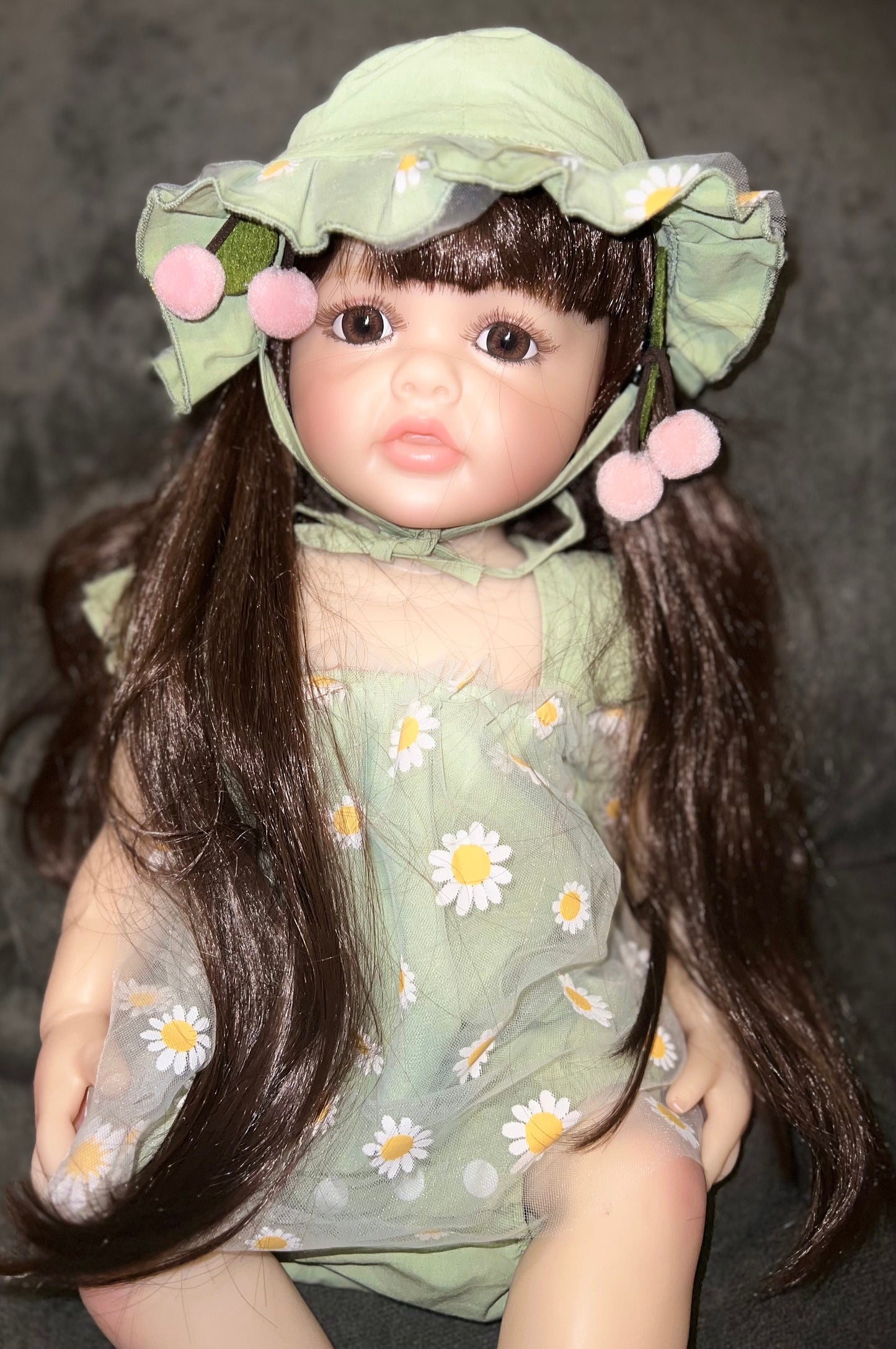 Haunted Dolls child Carli. Realistic baby doll. Positive Energy. Reborn